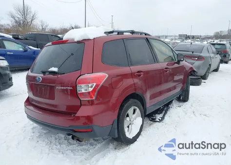 2014 Subaru Forester 2.5I Premium z USA, uszkodzony, nr VIN JF2SJAEC0EH546211